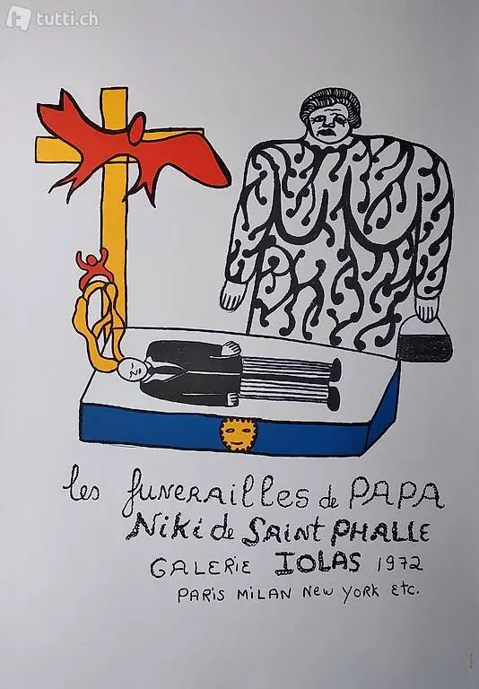 niki de saint phalle - les funerailles de papa