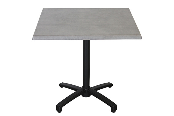 Gardeko Gartentisch 80x80 grau Bistrotisch neu