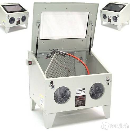  Sandstrahlgerät PROFI 195 Sandstrahlkabine Sandstrahler