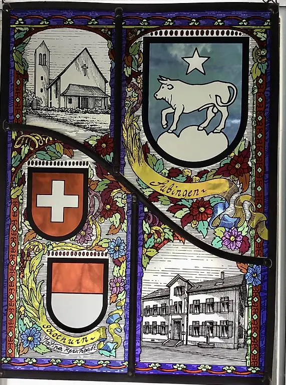 Wappenscheibe Gemeinde Subingen, Kanton Solothurn