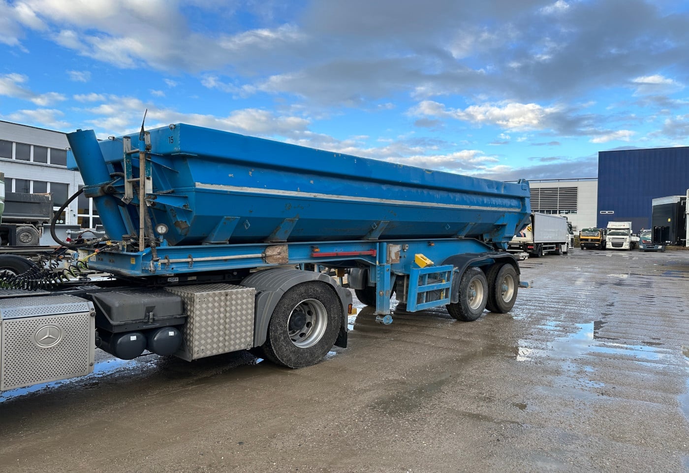 MSK 18 Kippauflieger, Rückwärtskipper