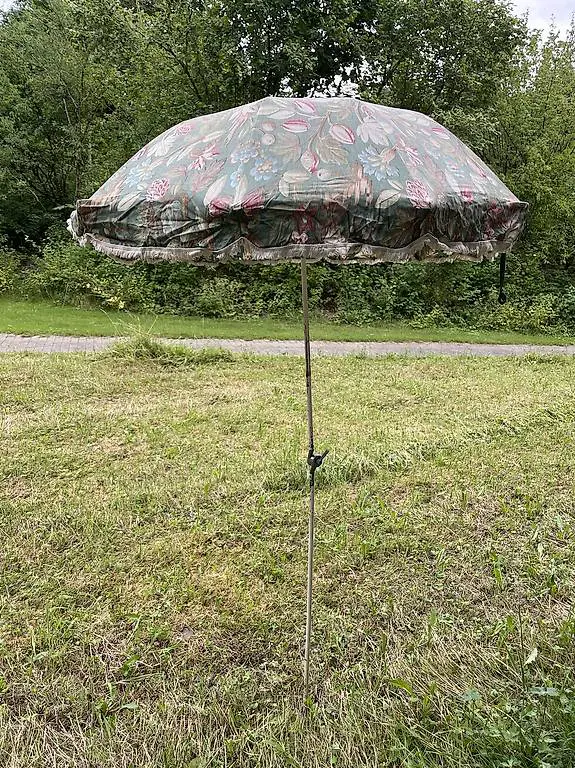 Sonnenschirm Vintage mit Fransen