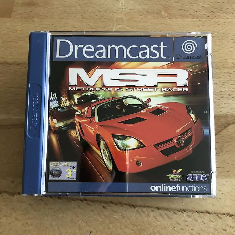 MSR Metropolis Street Racer - SEGA Dreamcast (PAL)