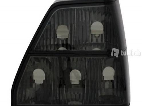  VW Golf 2 19E Klarglas Rückleuchten Rücklichter Set schwarz