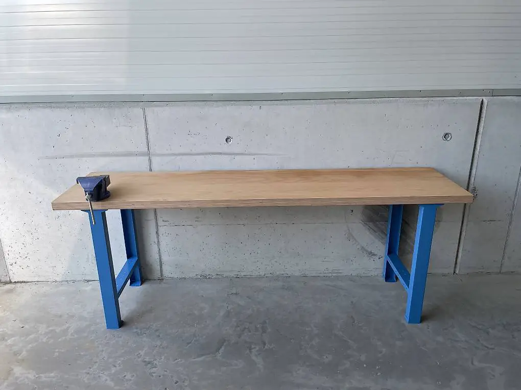 Lista Werkbank Multiplexplatte 250x80x4 Arbeitsplatz