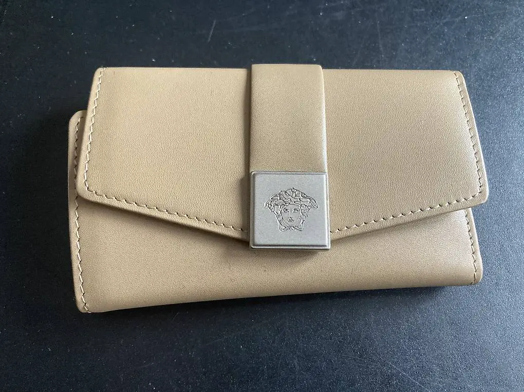 Versace Schlüsseletui beige