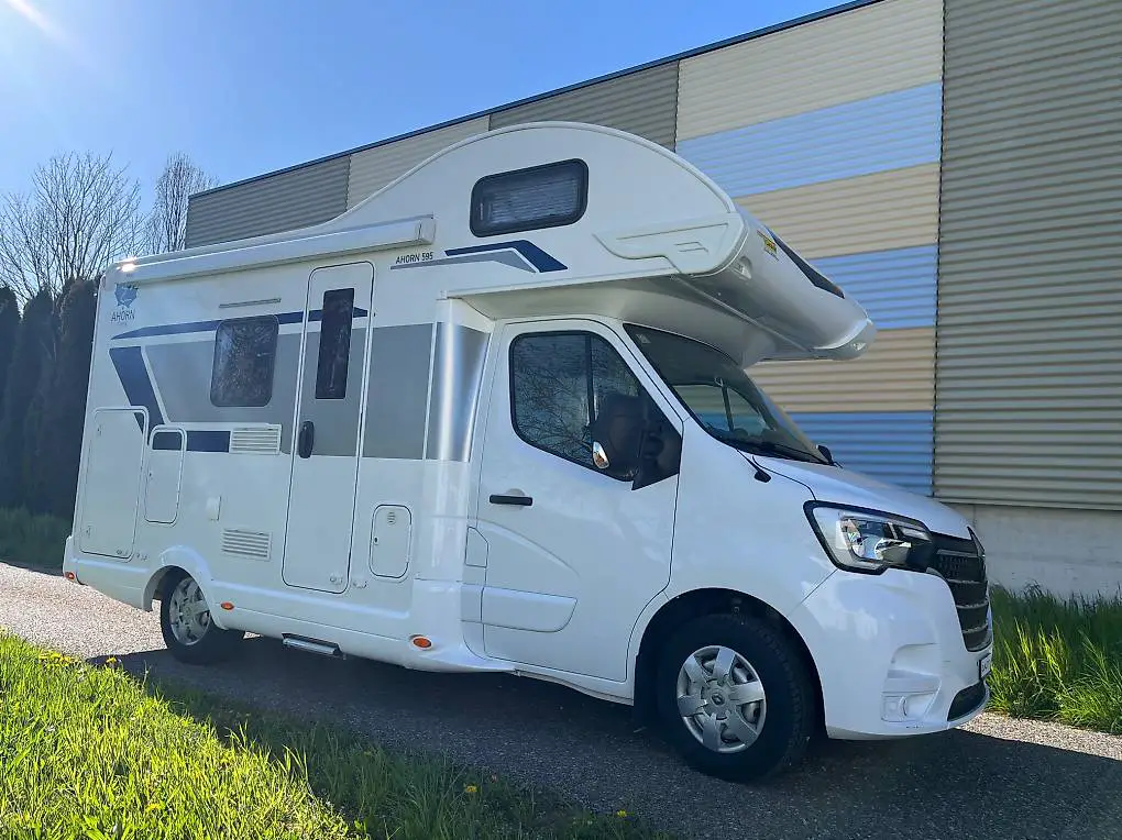 Wohnmobil Renault Ahorn 595 Wintertauglich-Vorzelt-Km 16 80
