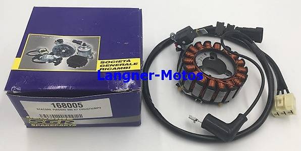 Zündanlage Stator SGR komplett ohne Polrad für Vespa GTS 300