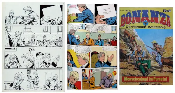 Manuel Subirats Puell (1940) Comiczeichner - Zeichnung