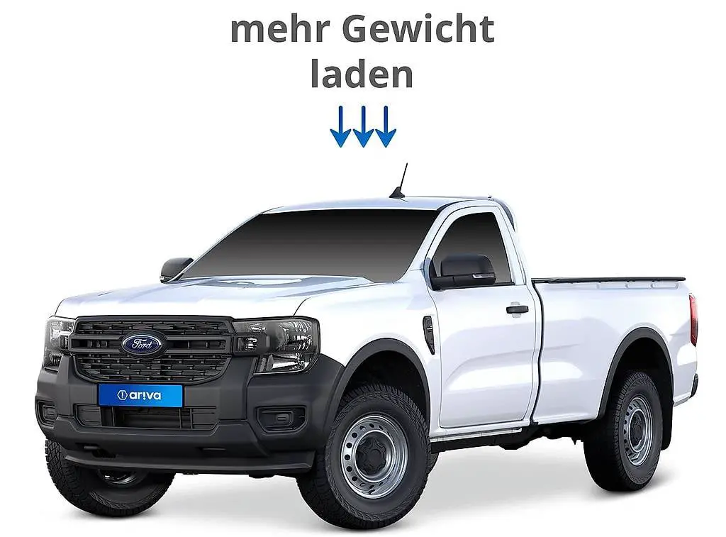 Auflastung Ford Ranger (>2023) 3.5 t GG / 7 t Gesamtzuggew.