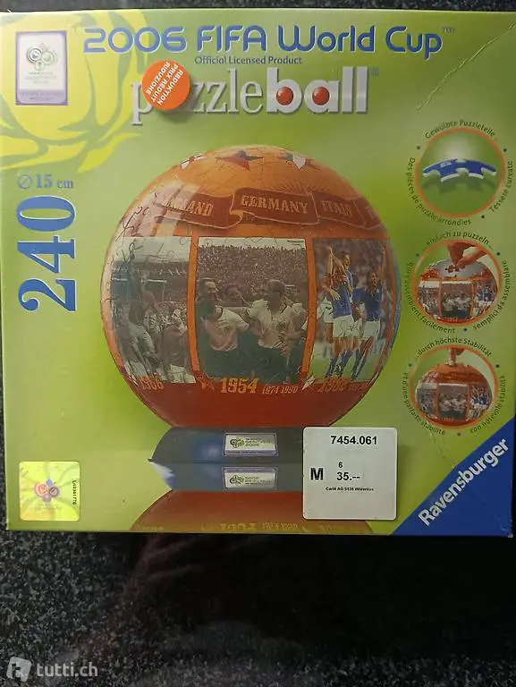 Puzzleball Fussball WM 2006 Neu und originalverpackt