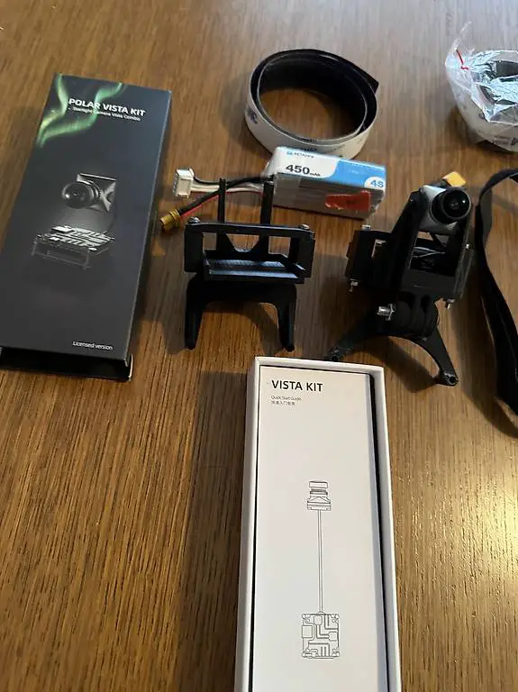 DJI Caddx Vista mit Halterung für DJI Inspire 2 mit Akku