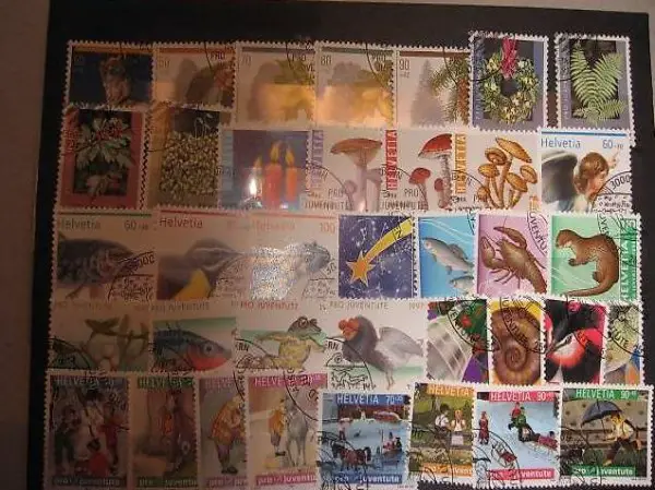 Briefmarken Pro Juventute 1961 bis 2000