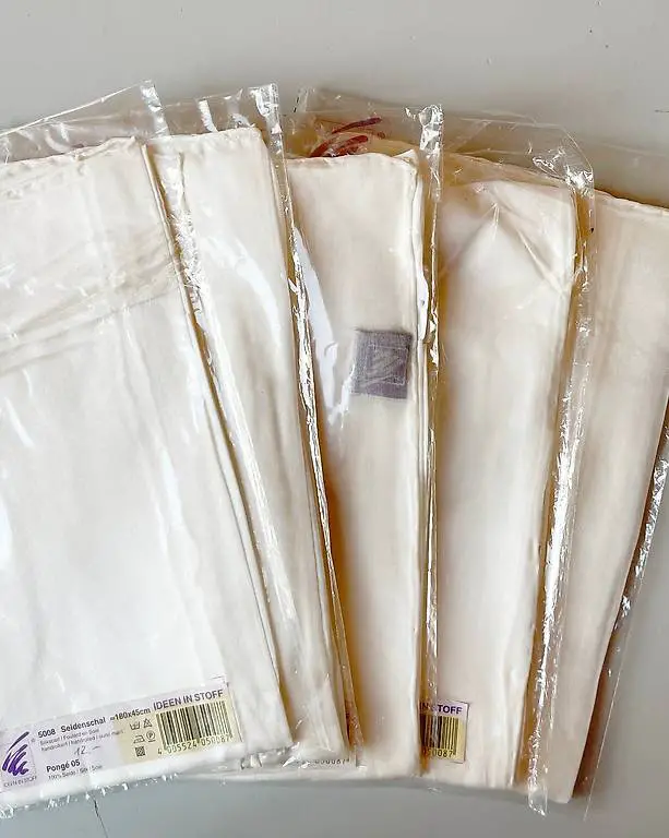 Seidenschal 45x180 cm