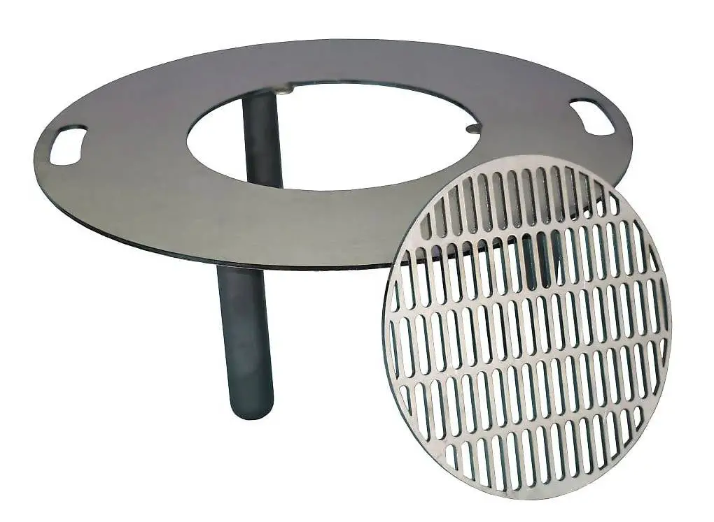 Grillplatte für Feuerschale mit Einsatz Ø