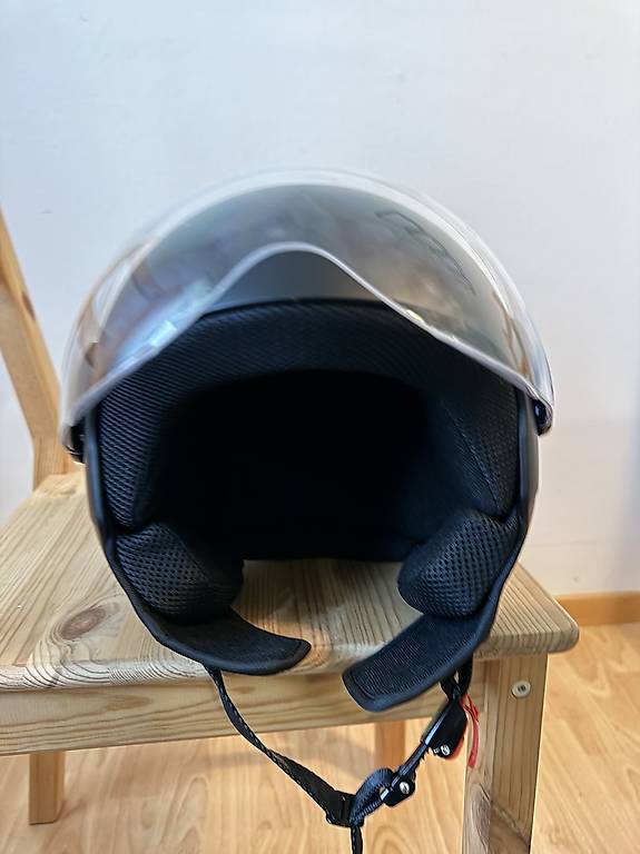 Motorrad Helm schwarz matt Grösse 55/56