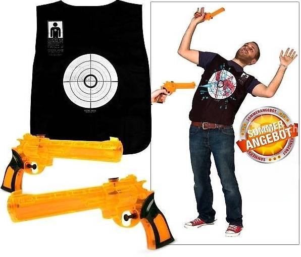 Wasserkriege Wasserpistole Spiel Spielzeug Lustig Blut West