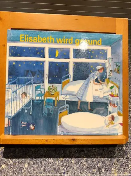 Bilderbuch für Kinder mit Spitaleintritt