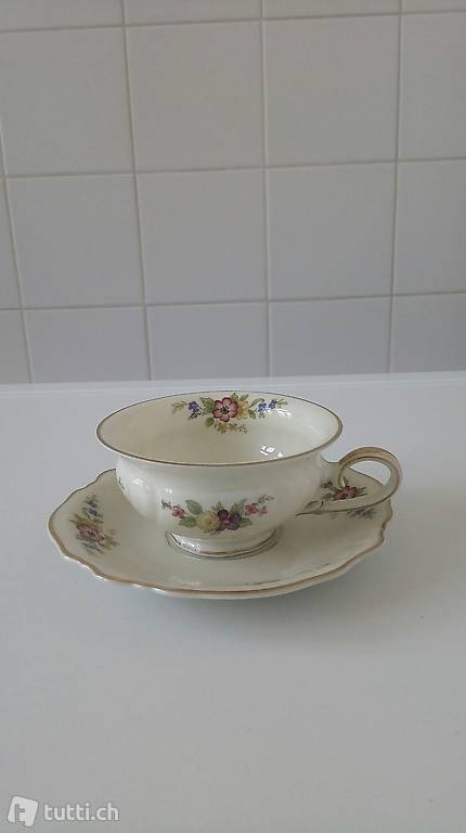 Rosenthal Kaffee - Tee - Tassen - Set