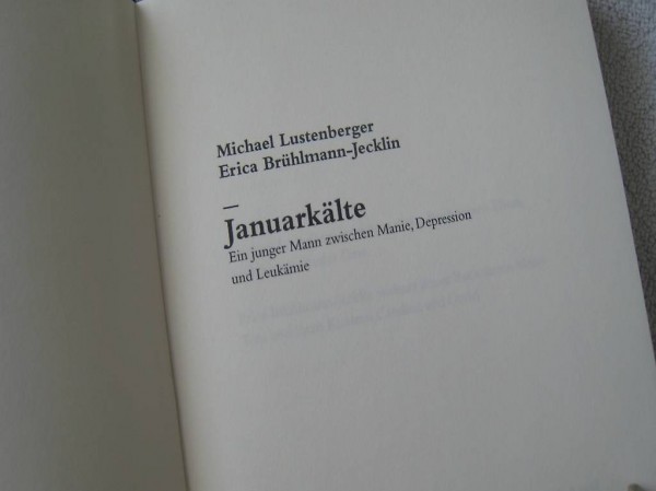Januarkälte: Ein junger Mann zwischen Manie, Depression und