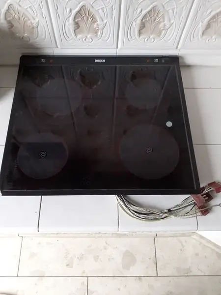 Neue Bosch Glaskeramik mit 4 Platten