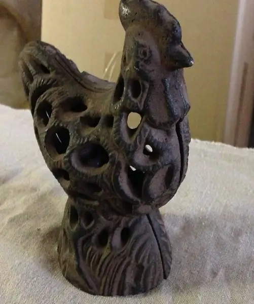 Kerzelaternen (Osterkerzelaternen) aus Gusseisen