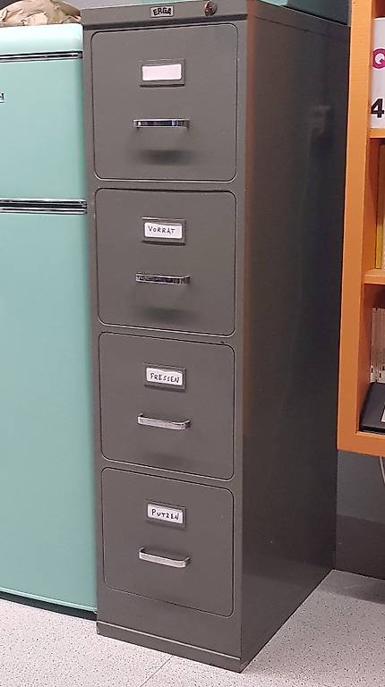 Aktenschrank Erga, abschliessbar