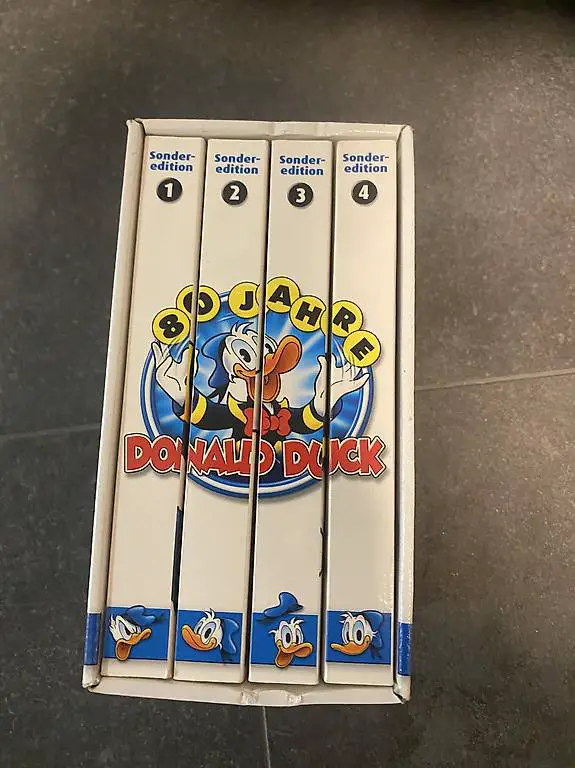 Donald Duck Taschenbücher Box 80 Jahre