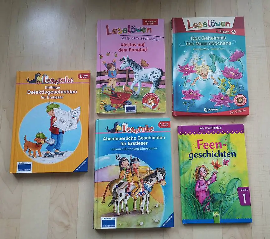 Lesebücher 1. Klasse (Leselöwen/Leseraben)