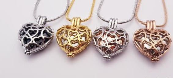 Ascheschmuck, Urnenanhänger und Schmuckurnen