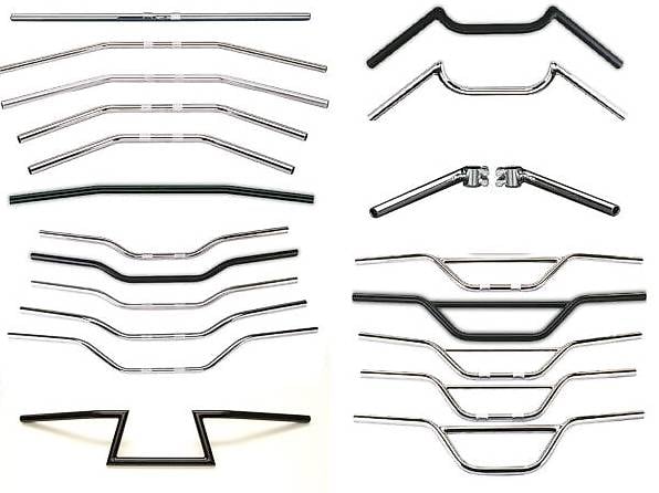 Lenker Ø22mm (7/8") für Suzuki, Kawasaki, Yamaha und Weitere