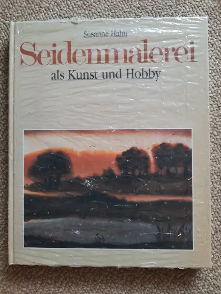 Buch Seidenmalerei als Kunst und Hobby, originalverpackt