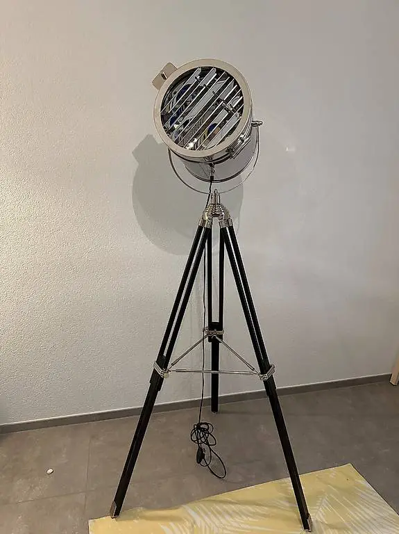 Stehlampe, Industrie Still, von Lumimart