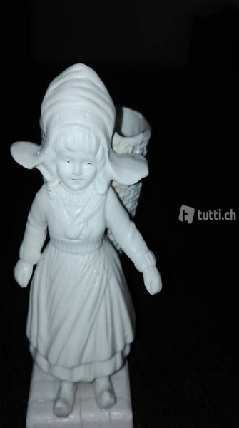Vintage, Holländerin Figur 12 cm