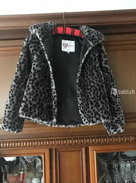 Leopard-Mantel gr128