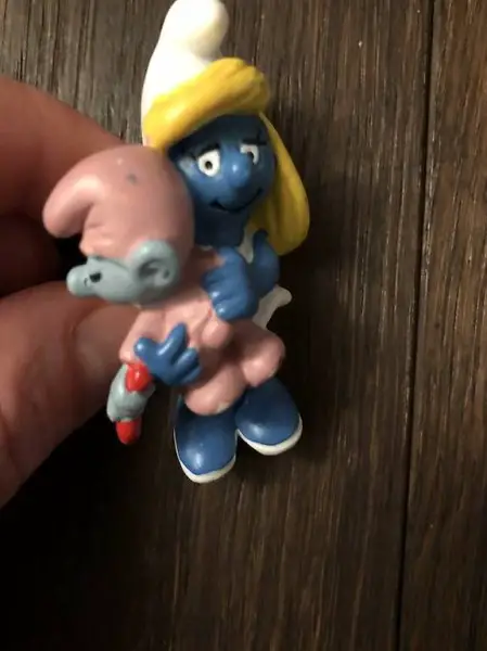 Schlumpfine mit Kind Schleich