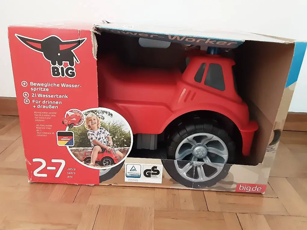 Rutschauto Big Feuerwehr (neu)