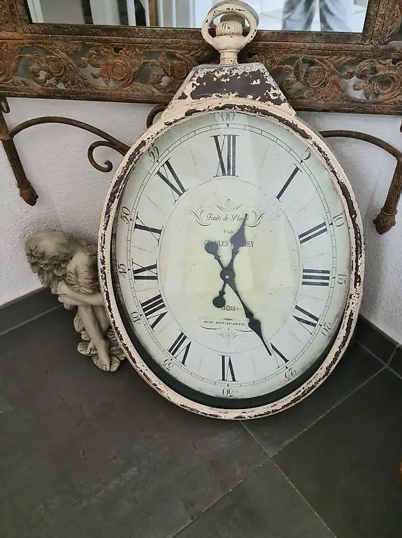 Vintage Wanduhr Batteriebetrieben