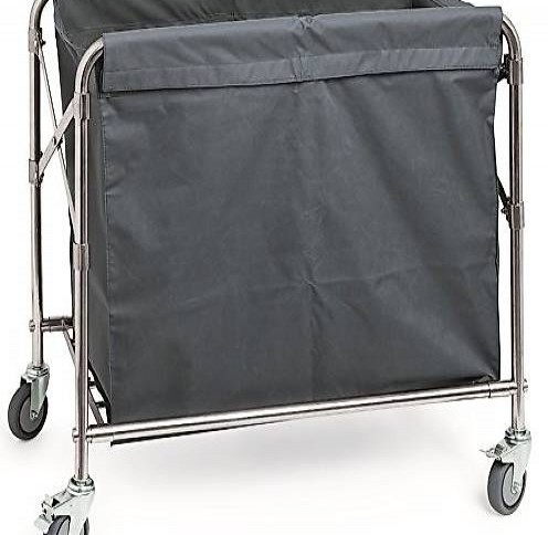  Wäschewagen aus Edelstahl