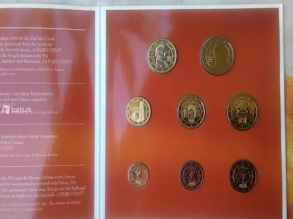 ORIGINAL EURO-Kleinmünzensatz 2004 (A)