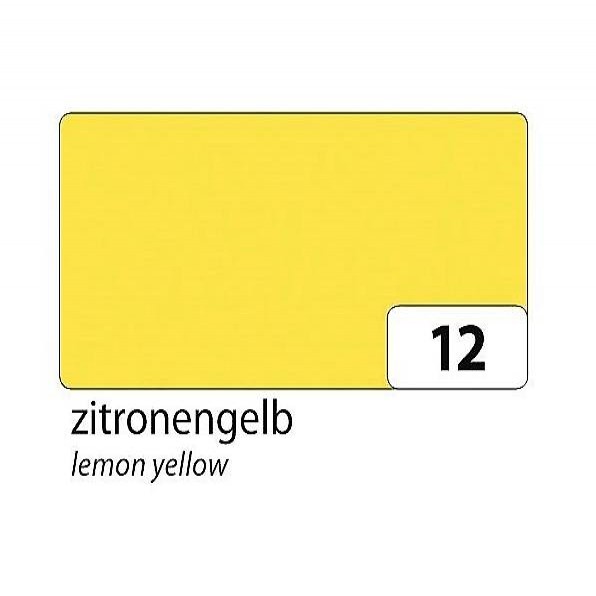 Tonkarton Bastelpapier A4 220gr Zitronengelb