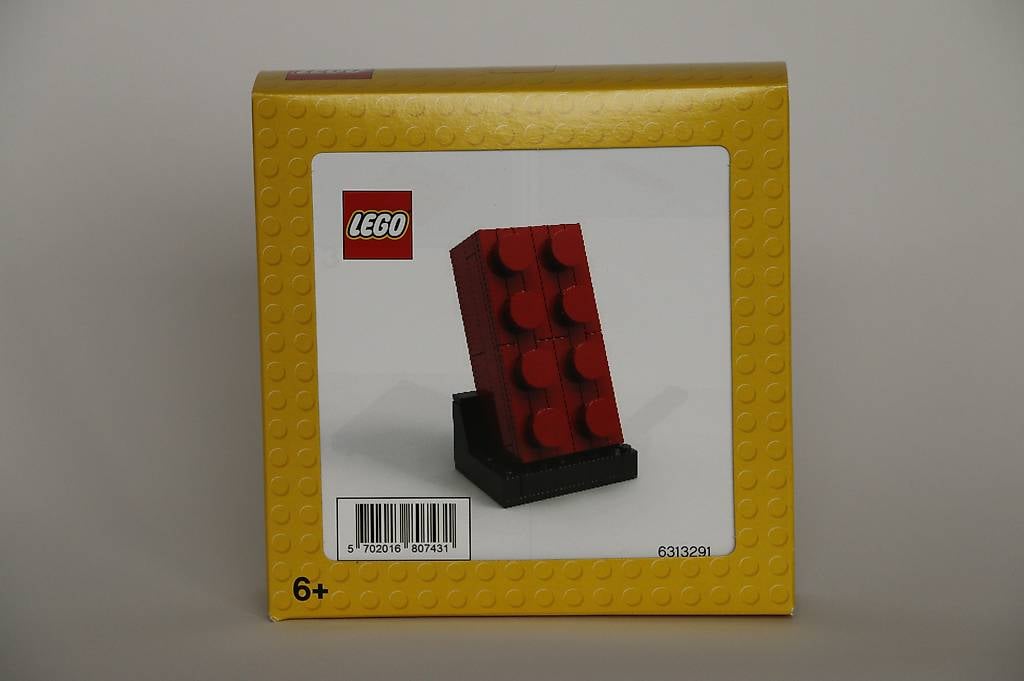 lego 6313291 vip baustein 2x4 in rot neu ovp
