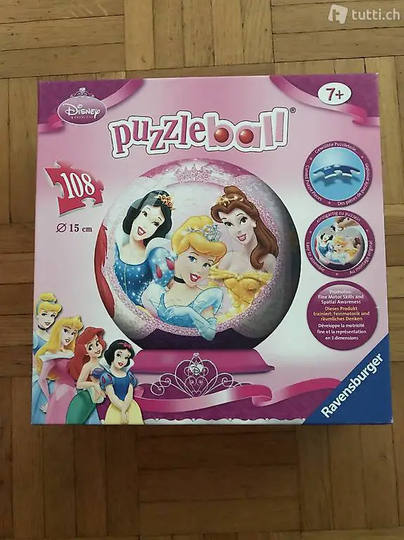 Puzzleball Prinzessinnen 108Teile