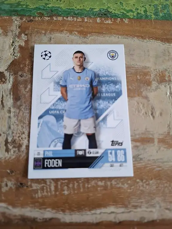 Phil Foden Sammelkarte