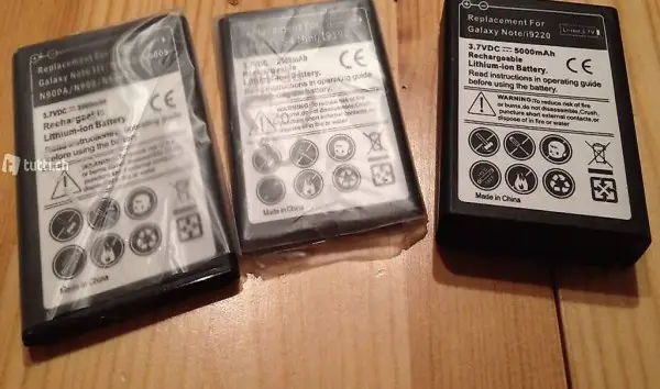 Samsung Handy Natel Batterie Battery diverse Modelle