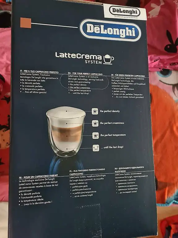 De Longhi Luxus Kaffeevollautomat neu silber