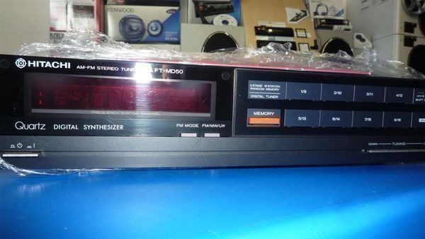 hitachi hifi tuner ft-md50 black