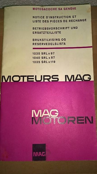 MAG Motoren 1035 / 1040 (PDF)