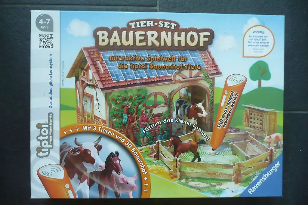 NEUES tiptoi Tier-Set "Bauernhof"