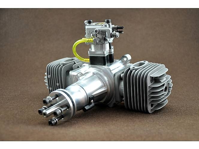 Benzin Boxermotor 64ccm - DLA64 V2 - inkl. Zündung